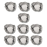 Maxbell Maxbell 10x Hair Nets Invisible Mesh Elastic Edge Hair Nets for Women Dance Cooking