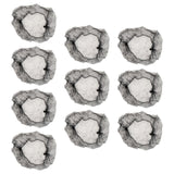 Maxbell Maxbell 10x Hair Nets Invisible Mesh Elastic Edge Hair Nets for Women Dance Cooking