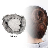 Maxbell Maxbell 10x Hair Nets Invisible Mesh Elastic Edge Hair Nets for Women Dance Cooking