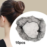 Maxbell Maxbell 10x Hair Nets Invisible Mesh Elastic Edge Hair Nets for Women Dance Cooking