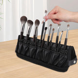 Maxbell Maxbell Cosmetic Bag Large Capacity Brush Organizer Practical Makeup Brush Organizer Cross pattern