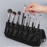 Maxbell Maxbell Cosmetic Bag Large Capacity Brush Organizer Practical Makeup Brush Organizer Cross pattern