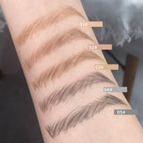 Maxbell Maxbell Eyebrow Pencil with Brush Beginners Brow Pencil for Women Girlfriend Couples khaki brown