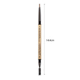 Maxbell Maxbell Eyebrow Pencil with Brush Beginners Brow Pencil for Women Girlfriend Couples khaki brown