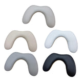 Maxbell Maxbell Nail Hand Rest Comfortable Multifunction Portable Removable Manicure Armrest Milk Coffee Color