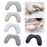 Maxbell Maxbell Nail Hand Rest Comfortable Multifunction Portable Removable Manicure Armrest Milk Coffee Color