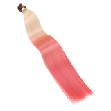 Maxbell Maxbell Weave Bundles Hair Extension Straight Bundle for Wedding Dates Birthday Red