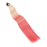 Maxbell Maxbell Weave Bundles Hair Extension Straight Bundle for Wedding Dates Birthday Red