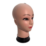 Maxbell Maxbell Wig Hat Display Holder Female Mannequin Head Model for Home Salon and Travel