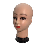 Maxbell Maxbell Wig Hat Display Holder Female Mannequin Head Model for Home Salon and Travel