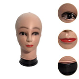 Maxbell Maxbell Wig Hat Display Holder Female Mannequin Head Model for Home Salon and Travel