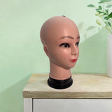 Maxbell Maxbell Wig Hat Display Holder Female Mannequin Head Model for Home Salon and Travel