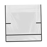 Maxbell 2xHair Salon Chair Cover Chair Backrest Protective Cover for Office Home Salon Black Edge