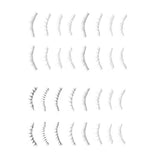 Maxbell Maxbell 2x Lower Eyelash Stickers Easy Lazy Eyelash Extension for Girls Women Ladies