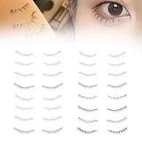 Maxbell Maxbell 2x Lower Eyelash Stickers Easy Lazy Eyelash Extension for Girls Women Ladies