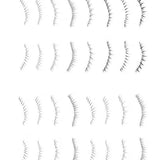Maxbell Maxbell 2x Lower Eyelash Stickers Easy Lazy Eyelash Extension for Girls Women Ladies