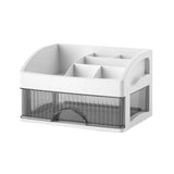 Maxbell Maxbell Vanity Counter Cosmetic Drawer Storage Box Multifunctional for Dresser Table 1 Drawer 22x17x14cm