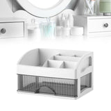 Maxbell Maxbell Vanity Counter Cosmetic Drawer Storage Box Multifunctional for Dresser Table 1 Drawer 22x17x14cm