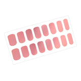 Maxbell Maxbell Nail Stickers Novelty Toe Nail Polish Stickers Simple Decoration Nail Decals Light Rose Pink