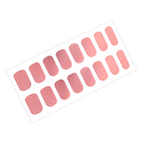 Maxbell Maxbell Nail Stickers Novelty Toe Nail Polish Stickers Simple Decoration Nail Decals Light Rose Pink