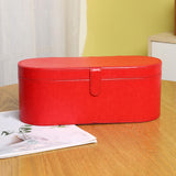 Maxbell Hair Dryer Storage Bag Hair Dryer Travel Carrying Case for Women Home Travel red