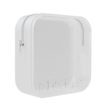 Maxbell Maxbell Silicone Cosmetic Bag with Zipper Portable Toiletry Bag for Gym Travel Women white