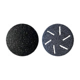 Maxbell 10Pcs Sandpaper Paper disks Replacement Electric Foot Rasp files Grit Refill Discs Engraved Surface
