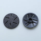 Maxbell 10Pcs Sandpaper Paper disks Replacement Electric Foot Rasp files Grit Refill Discs Engraved Surface