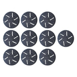 Maxbell 10Pcs Sandpaper Paper disks Replacement Electric Foot Rasp files Grit Refill Discs Engraved Surface