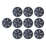 Maxbell 10Pcs Sandpaper Paper disks Replacement Electric Foot Rasp files Grit Refill Discs Engraved Surface