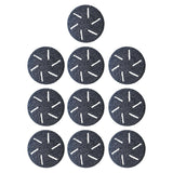 Maxbell 10Pcs Sandpaper Paper disks Replacement Electric Foot Rasp files Grit Refill Discs Engraved Surface