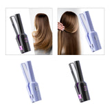 Maxbell Maxbell Mini Flat Iron Hair Straightener Travel Small for Women Girls All Hair Types violet