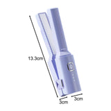 Maxbell Maxbell Mini Flat Iron Hair Straightener Travel Small for Women Girls All Hair Types violet