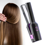 Maxbell Maxbell Mini Flat Iron Hair Straightener Travel Small for Women Girls All Hair Types black