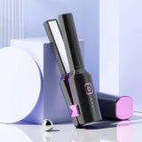 Maxbell Maxbell Mini Flat Iron Hair Straightener Travel Small for Women Girls All Hair Types black