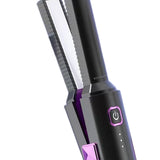 Maxbell Maxbell Mini Flat Iron Hair Straightener Travel Small for Women Girls All Hair Types black
