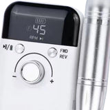 Maxbell Maxbell Electric Nail Drill Machine 45000RPM Nail File for Trimming Removing Cutting white