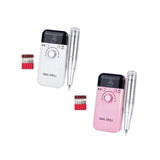 Maxbell Maxbell Electric Nail Drill Machine 45000RPM Nail File for Trimming Removing Cutting white