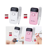 Maxbell Maxbell Electric Nail Drill Machine 45000RPM Nail File for Trimming Removing Cutting white