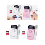 Maxbell Maxbell Electric Nail Drill Machine 45000RPM Nail File for Trimming Removing Cutting white