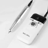 Maxbell Maxbell Electric Nail Drill Machine 45000RPM Nail File for Trimming Removing Cutting white