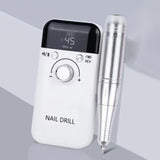 Maxbell Maxbell Electric Nail Drill Machine 45000RPM Nail File for Trimming Removing Cutting white