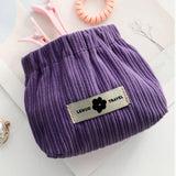 Maxbell Maxbell Pocket Makeup Bag Casual Keys Earphones Eyeglass Pouch Makeup Pouch for Gift Purple