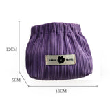 Maxbell Maxbell Pocket Makeup Bag Casual Keys Earphones Eyeglass Pouch Makeup Pouch for Gift Purple