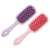 Maxbell Maxbell Silicone Scalp Massager Home Use Hair Styling Tool Scalp Scrubbe Women Salon Pink