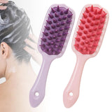 Maxbell Maxbell Silicone Scalp Massager Home Use Hair Styling Tool Scalp Scrubbe Women Salon Pink