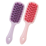 Maxbell Maxbell Silicone Scalp Massager Home Use Hair Styling Tool Scalp Scrubbe Women Salon Pink