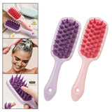 Maxbell Maxbell Silicone Scalp Massager Home Use Hair Styling Tool Scalp Scrubbe Women Salon Pink