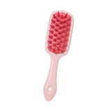 Maxbell Maxbell Silicone Scalp Massager Home Use Hair Styling Tool Scalp Scrubbe Women Salon Pink