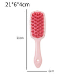 Maxbell Maxbell Silicone Scalp Massager Home Use Hair Styling Tool Scalp Scrubbe Women Salon Pink